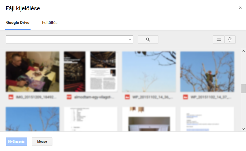 Google Drive integráció webáruházba